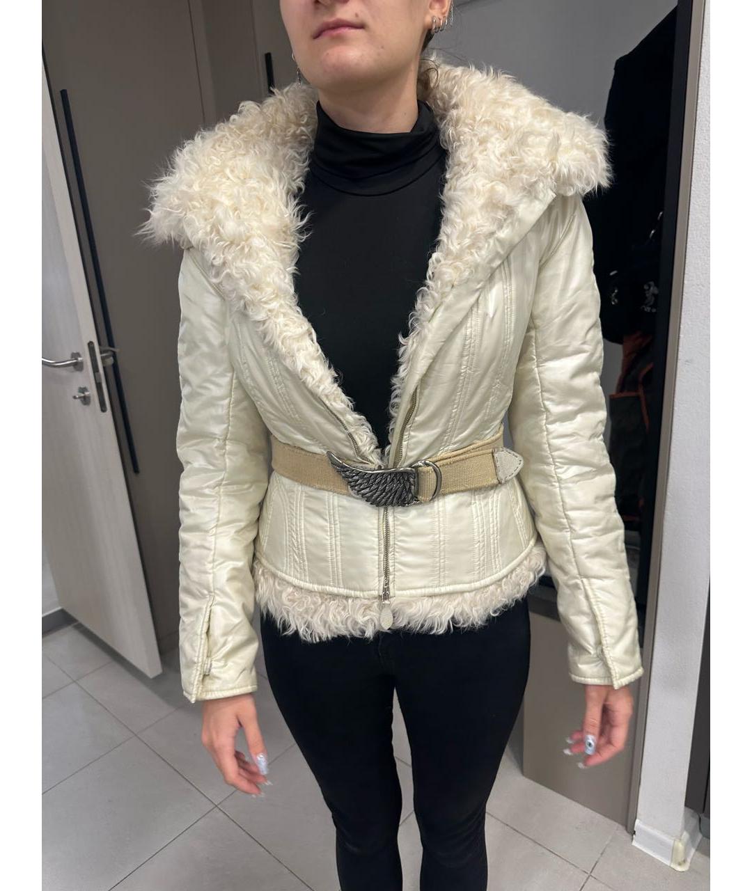 ERMANNO SCERVINO Бежевая куртка, фото 2