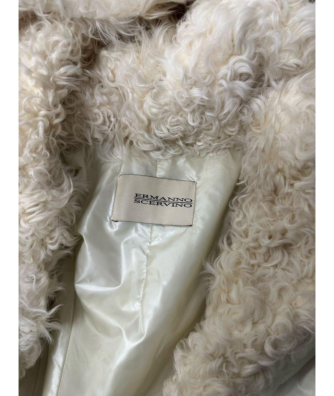 ERMANNO SCERVINO Бежевая куртка, фото 4