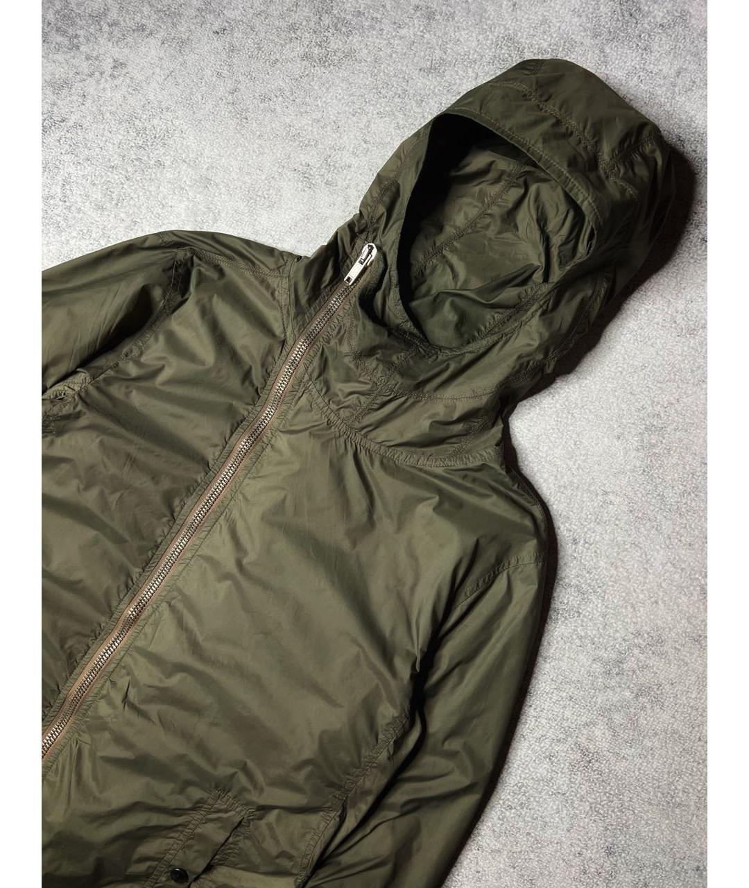RICK OWENS Хаки полиэстеровая куртка, фото 7