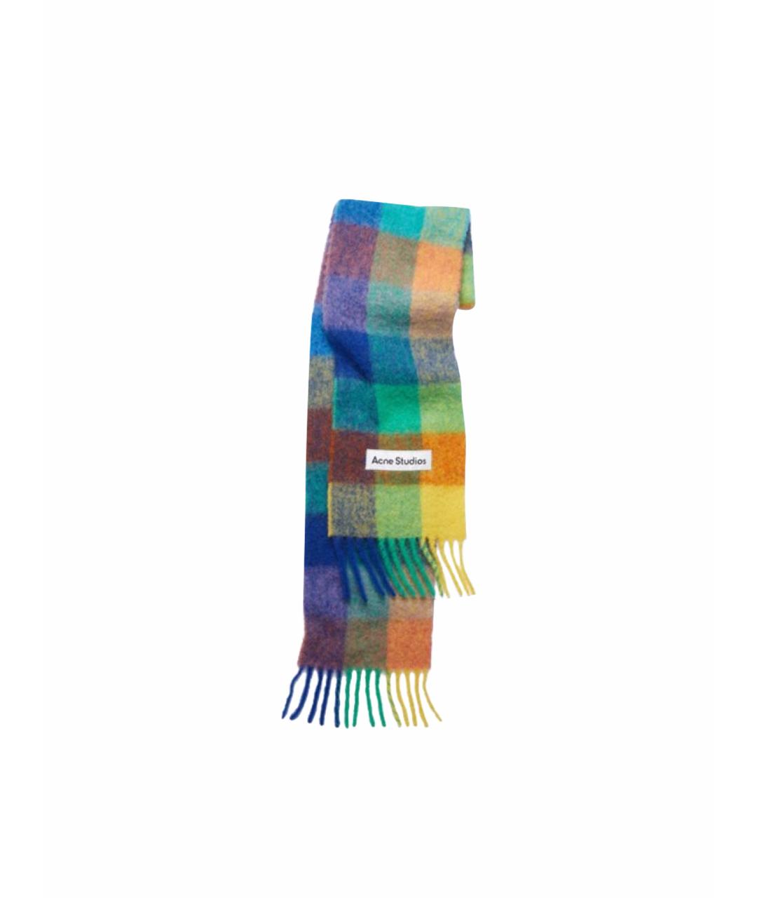 ACNE STUDIOS Мульти шерстяной шарф, фото 1