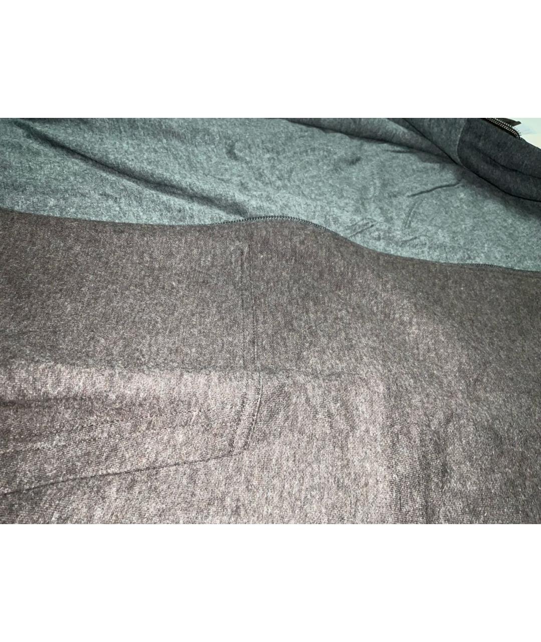 CAPOBIANCO Серый хлопковый спортивный костюм, фото 3