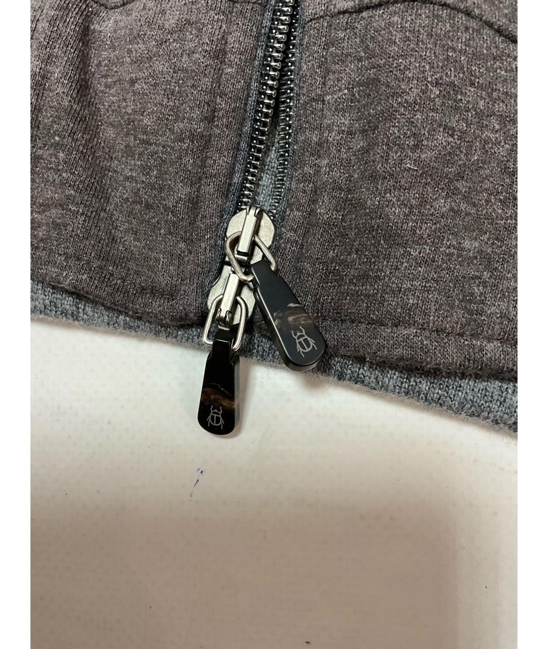 CAPOBIANCO Серый хлопковый спортивный костюм, фото 2