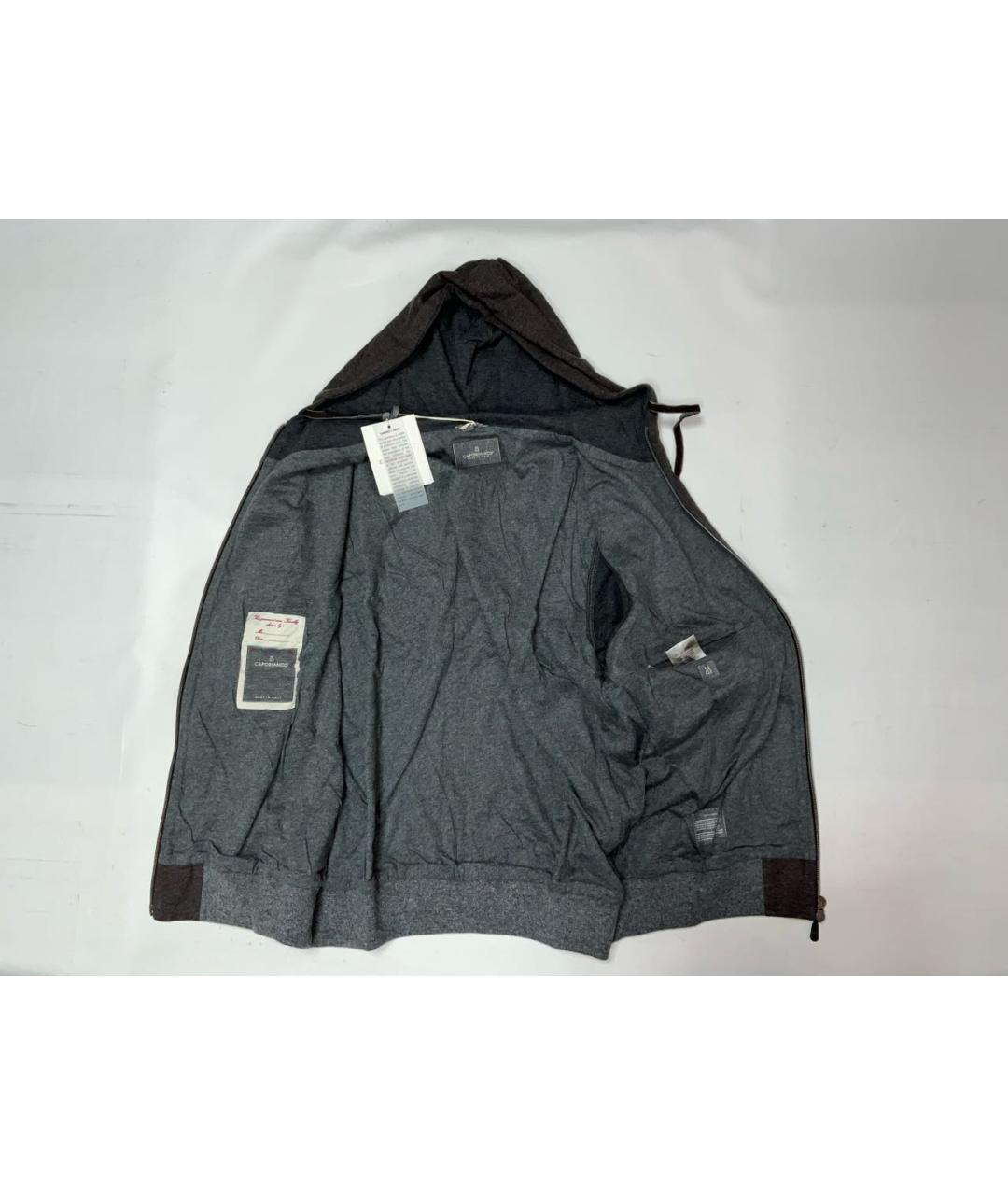 CAPOBIANCO Серый хлопковый спортивный костюм, фото 6