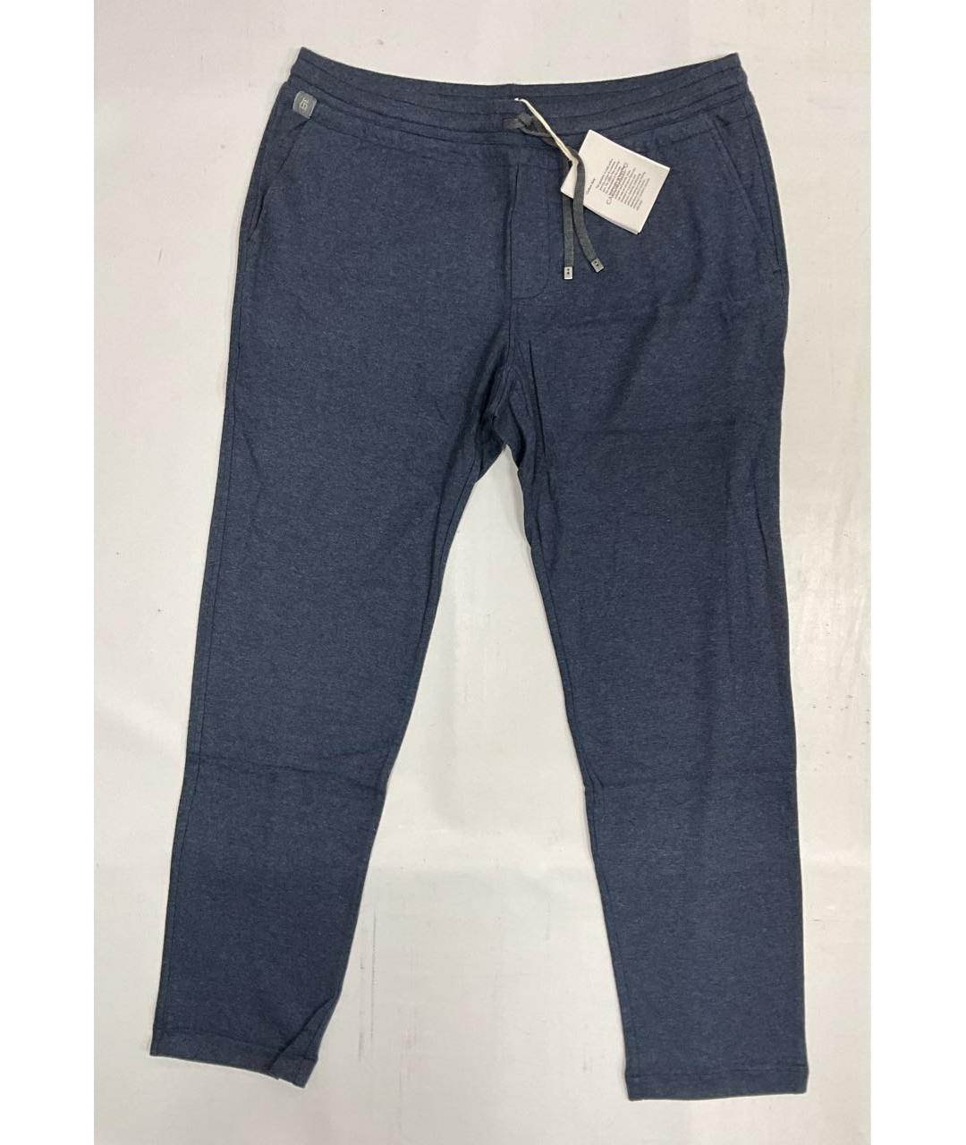 CAPOBIANCO Синий хлопковый спортивный костюм, фото 6