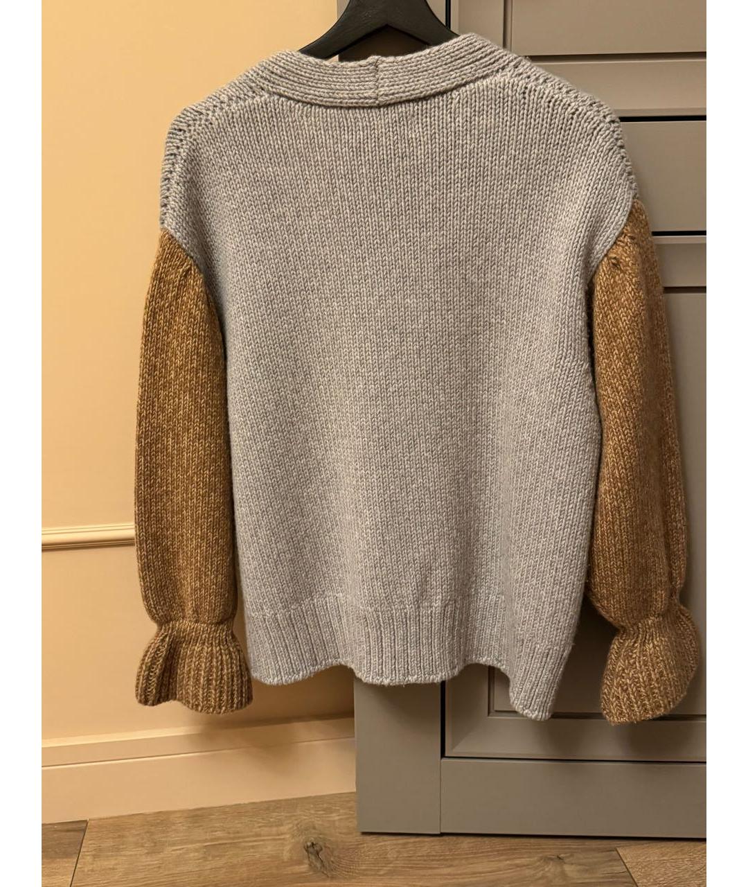 FALCONERI Антрацитовый шерстяной джемпер / свитер, фото 2