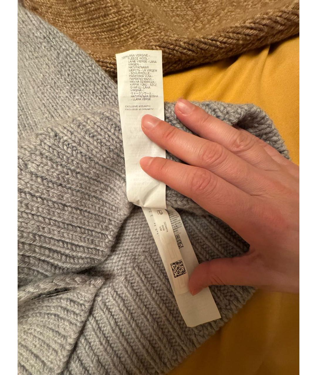 FALCONERI Антрацитовый шерстяной джемпер / свитер, фото 6