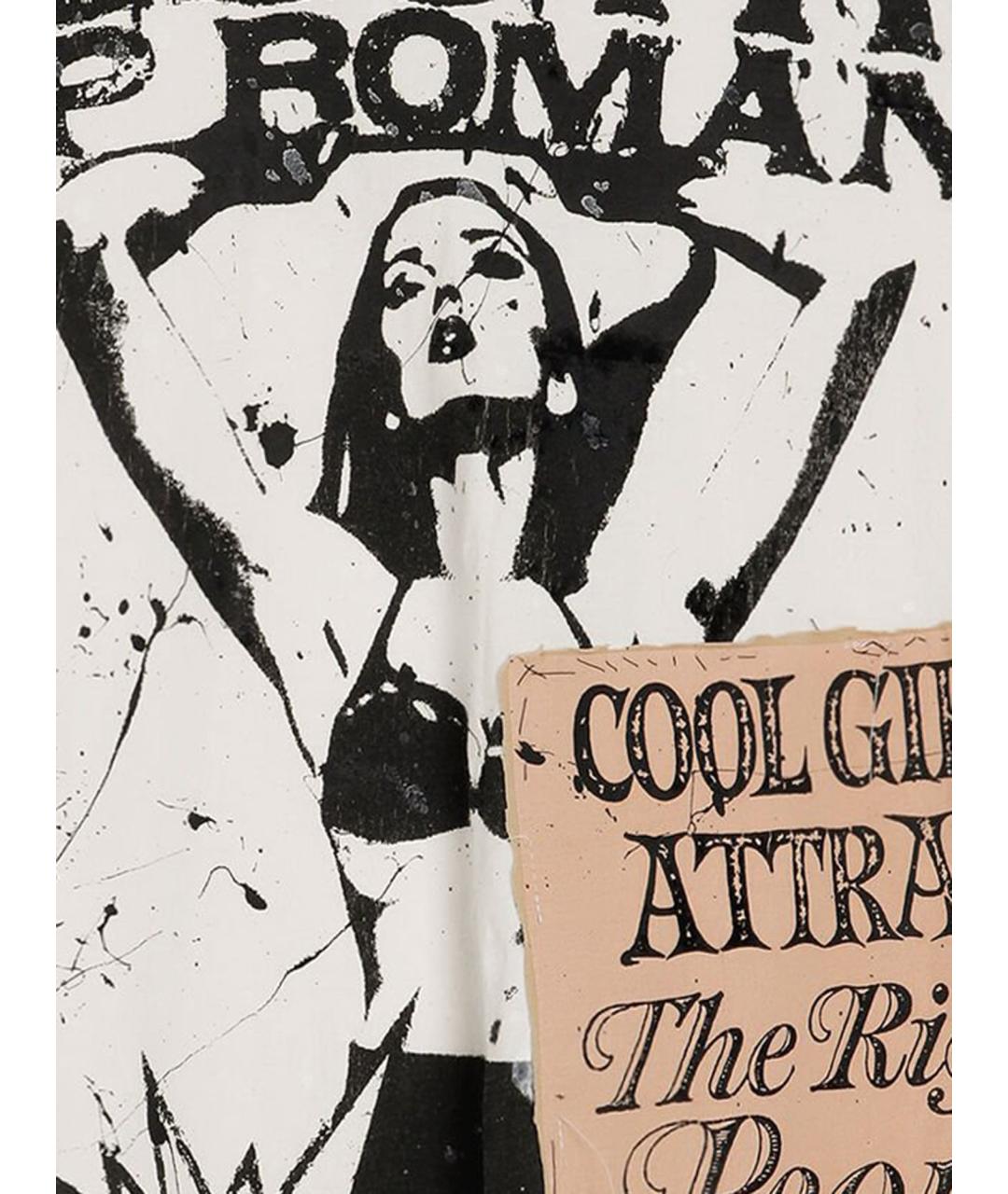 DOLCE&GABBANA Белая хлопковая футболка, фото 3