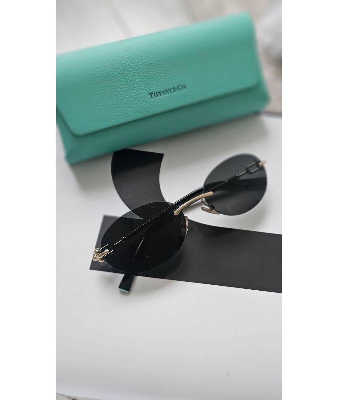 TIFFANY&CO Черные солнцезащитные очки, фото 2