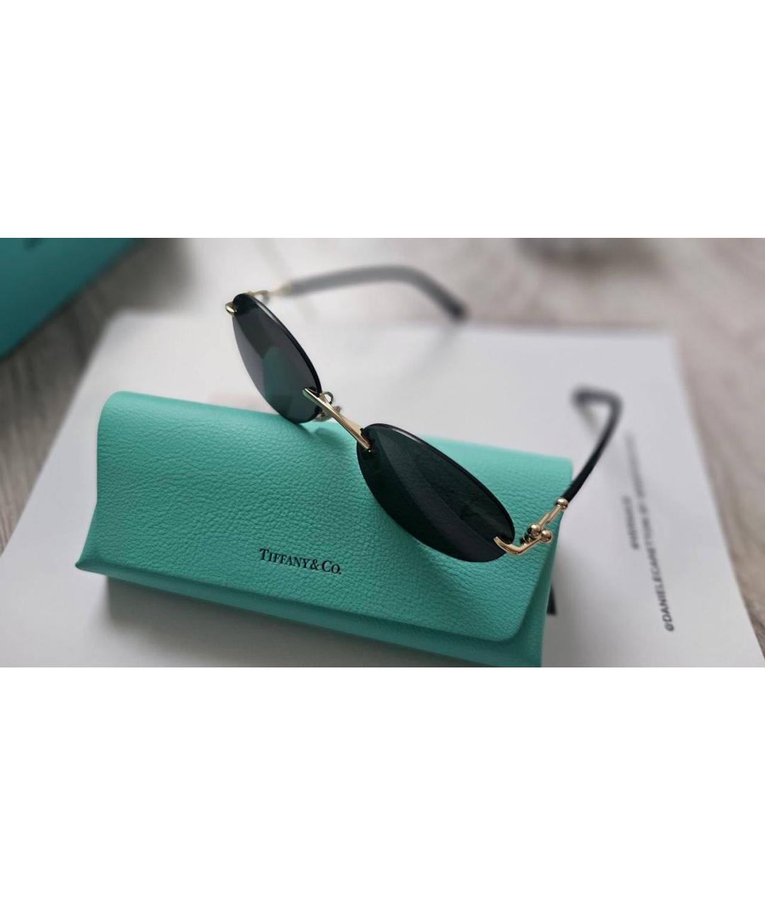 TIFFANY&CO Черные солнцезащитные очки, фото 3