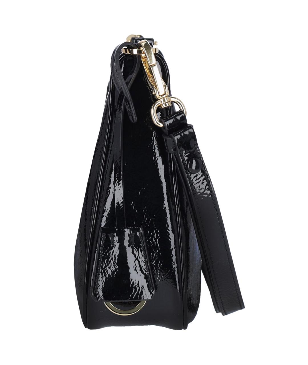 PRADA Черная кожаная сумка через плечо, фото 5