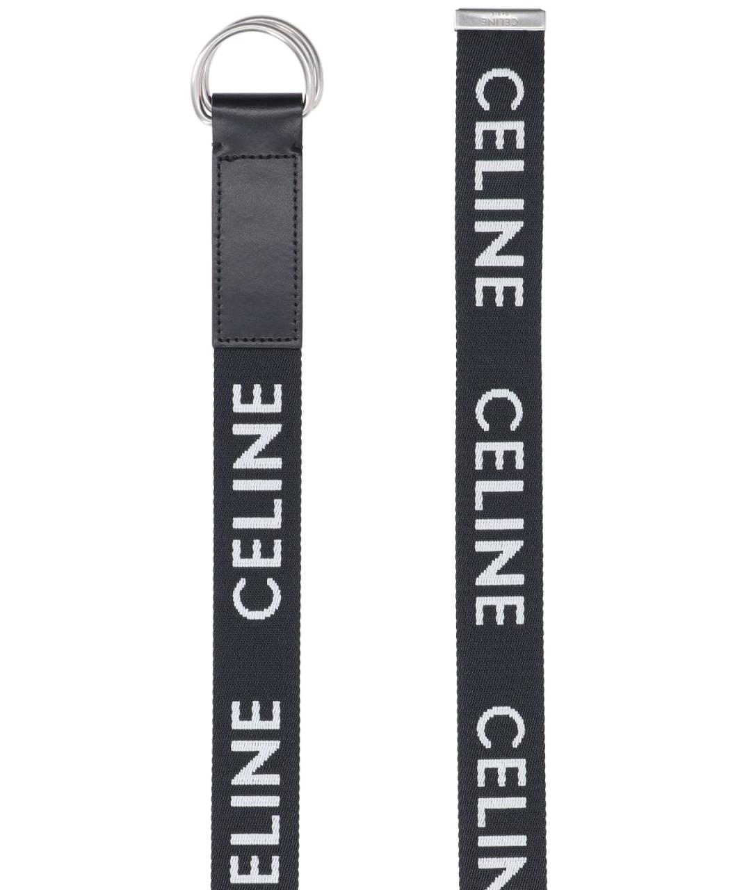 CELINE Черный ремень, фото 2