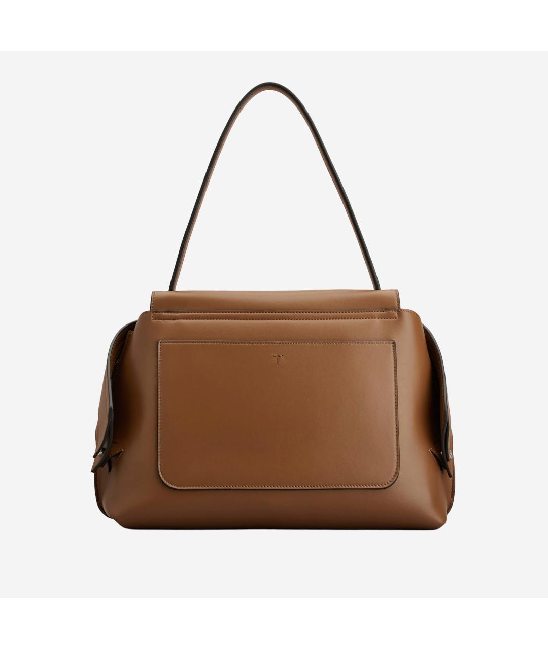 TOD'S Коричневая кожаная сумка через плечо, фото 3