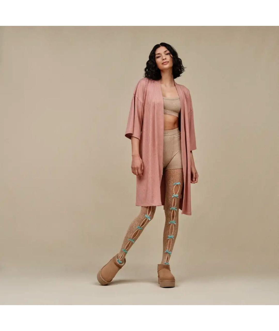 UGG AUSTRALIA Коричневые замшевые полусапоги, фото 3