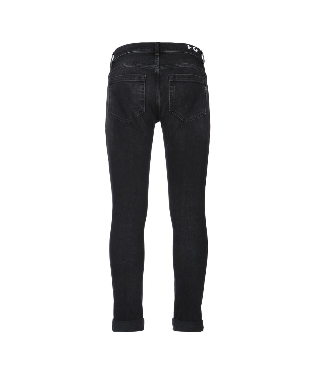 DONDUP Черные хлопковые джинсы скинни, фото 2