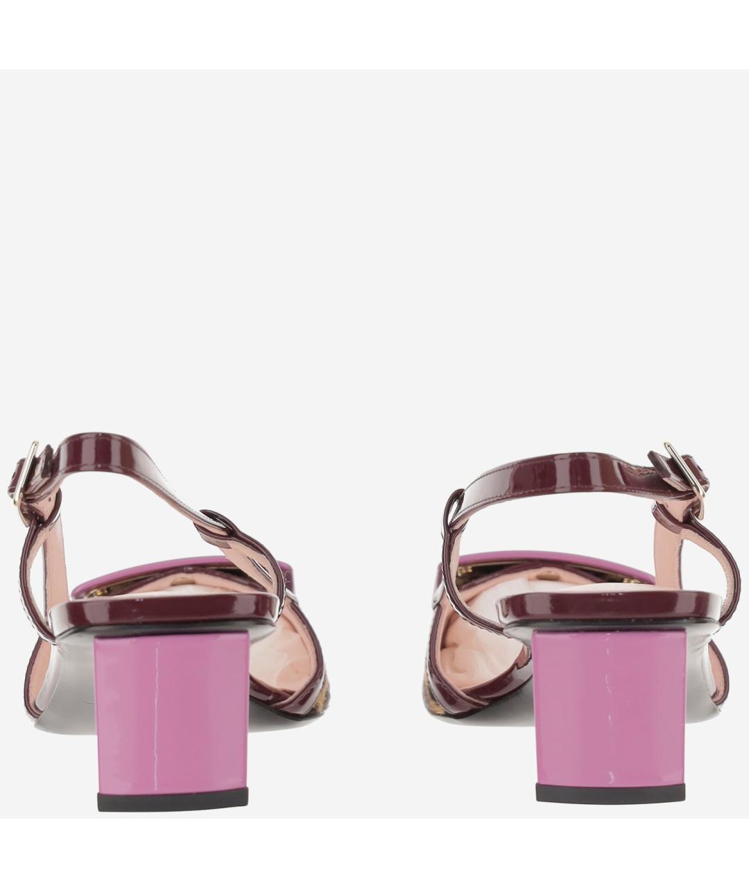 ROGER VIVIER Коричневые кожаные туфли, фото 3