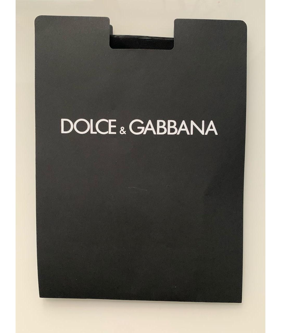 DOLCE&GABBANA Черные носки, чулки и колготы, фото 7