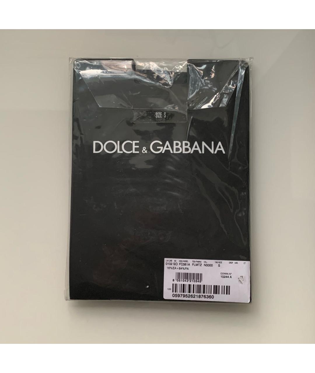 DOLCE&GABBANA Черные носки, чулки и колготы, фото 3