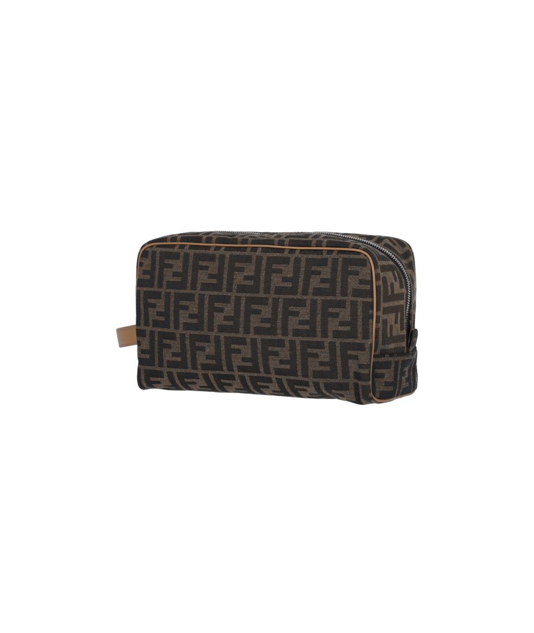 FENDI Коричневая барсетка, фото 2