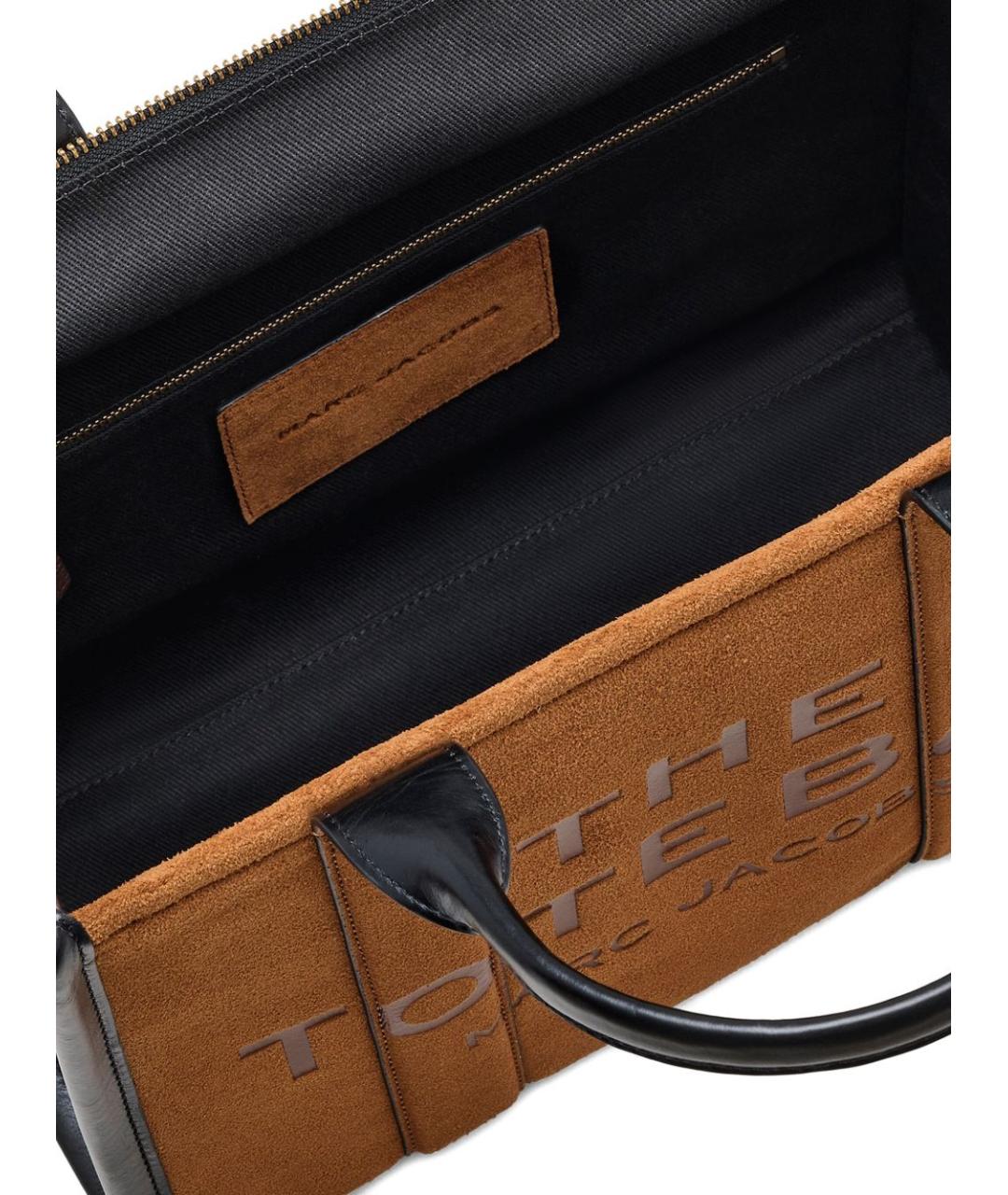 MARC JACOBS Коричневая сумка тоут, фото 4