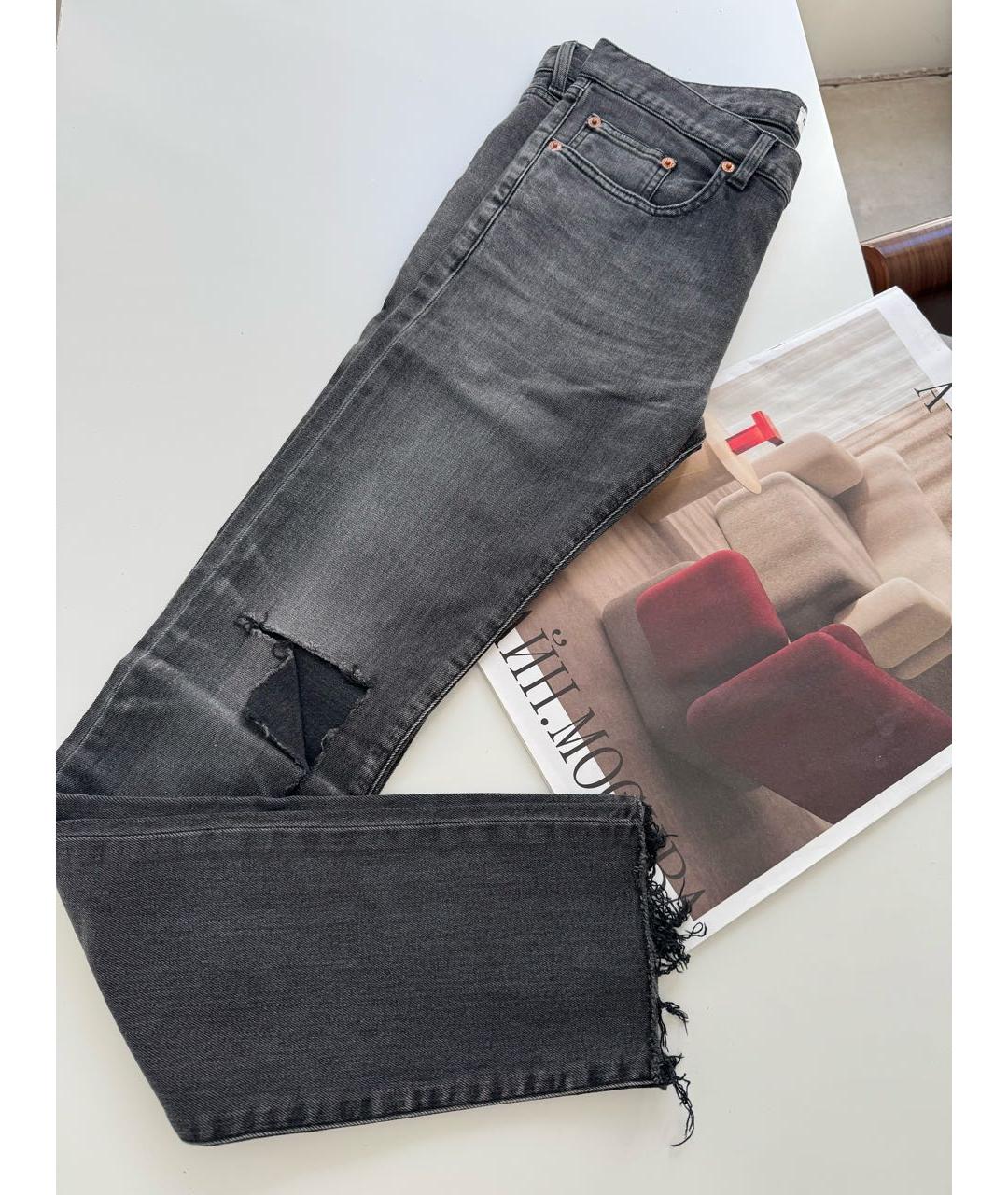 BALENCIAGA Хлопко-эластановые джинсы слим, фото 2