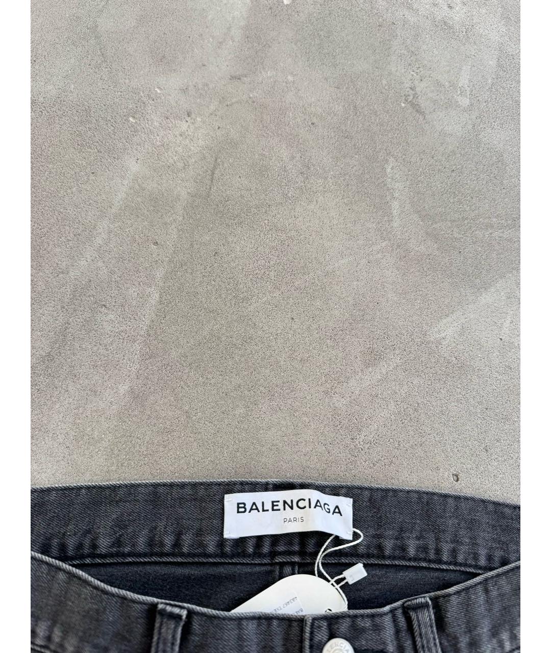 BALENCIAGA Хлопко-эластановые джинсы слим, фото 7
