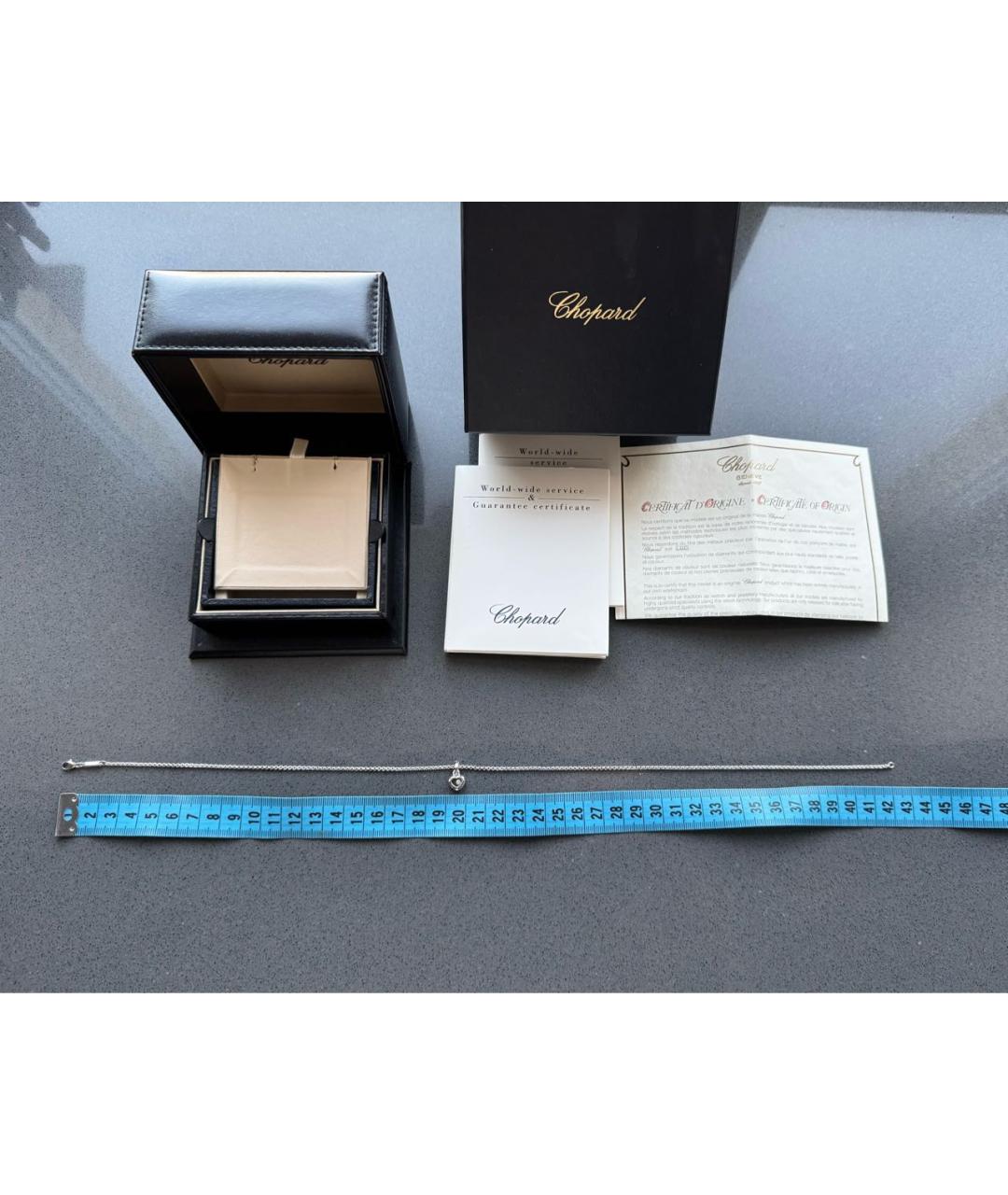 CHOPARD Серебряная подвеска из белого золота, фото 5