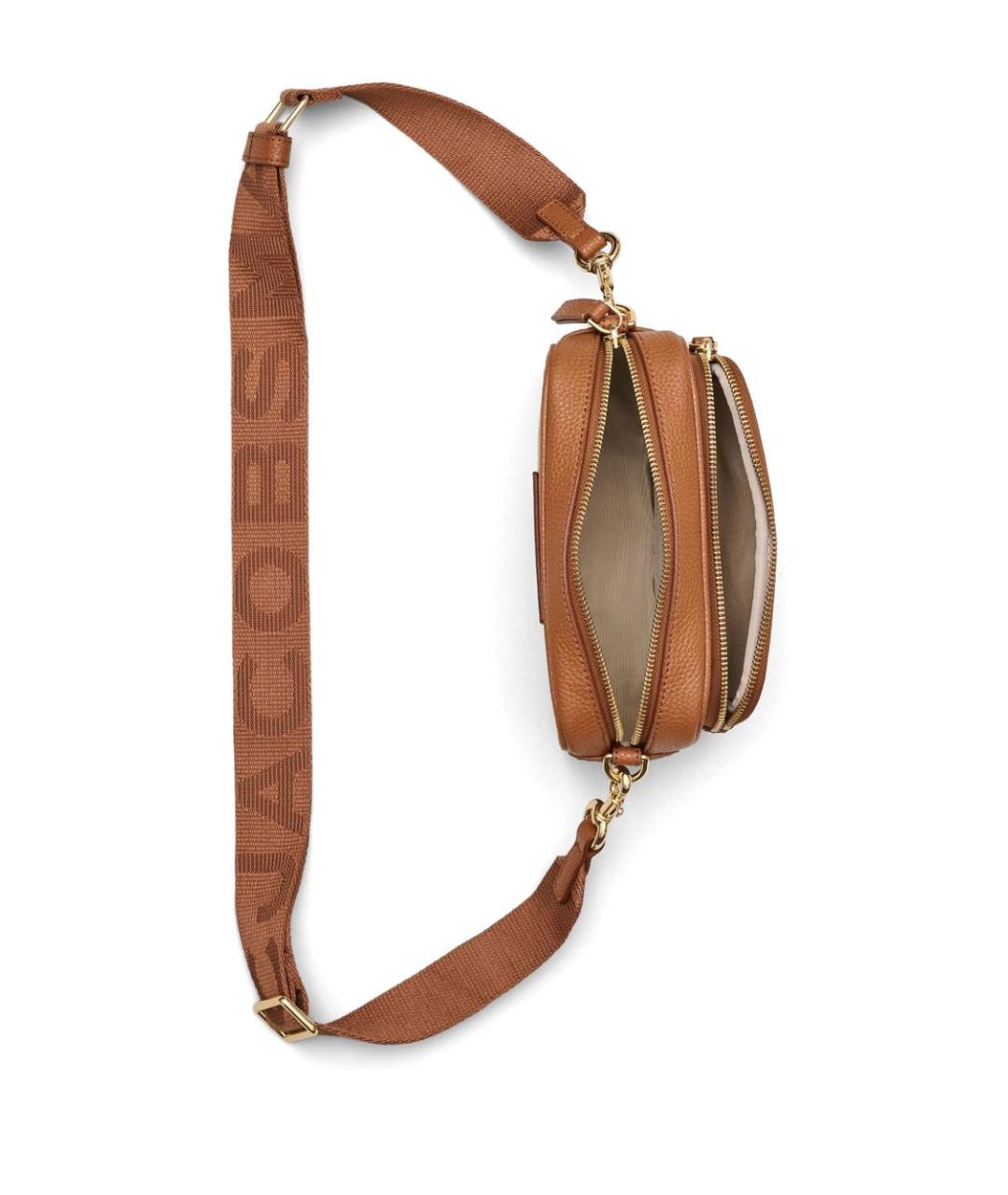 MARC JACOBS Коричневая кожаная сумка через плечо, фото 5