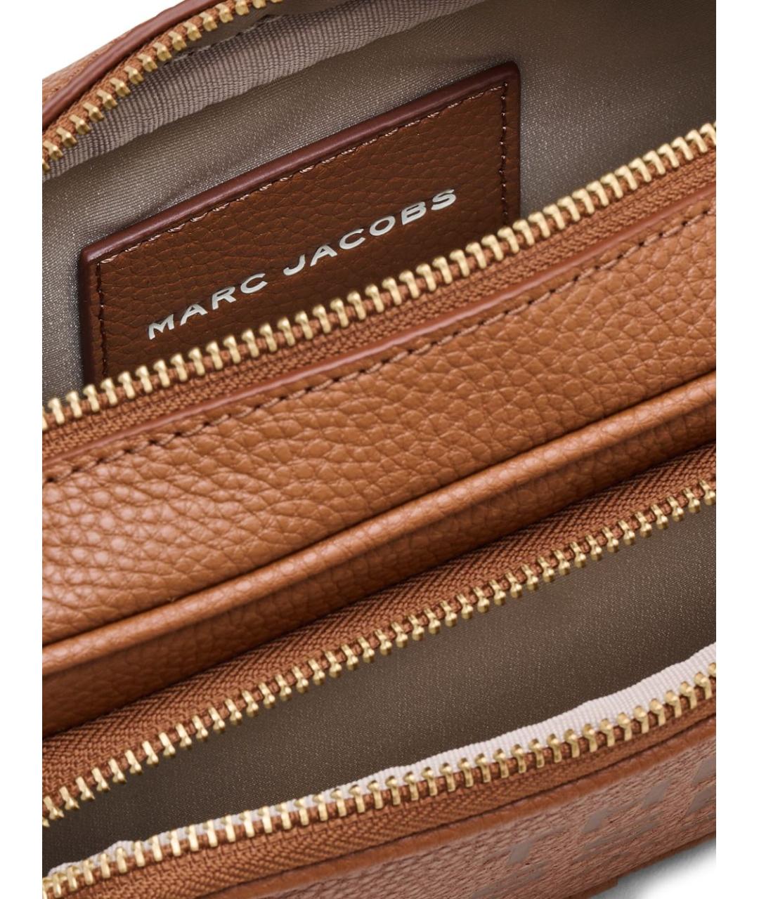 MARC JACOBS Коричневая кожаная сумка через плечо, фото 7