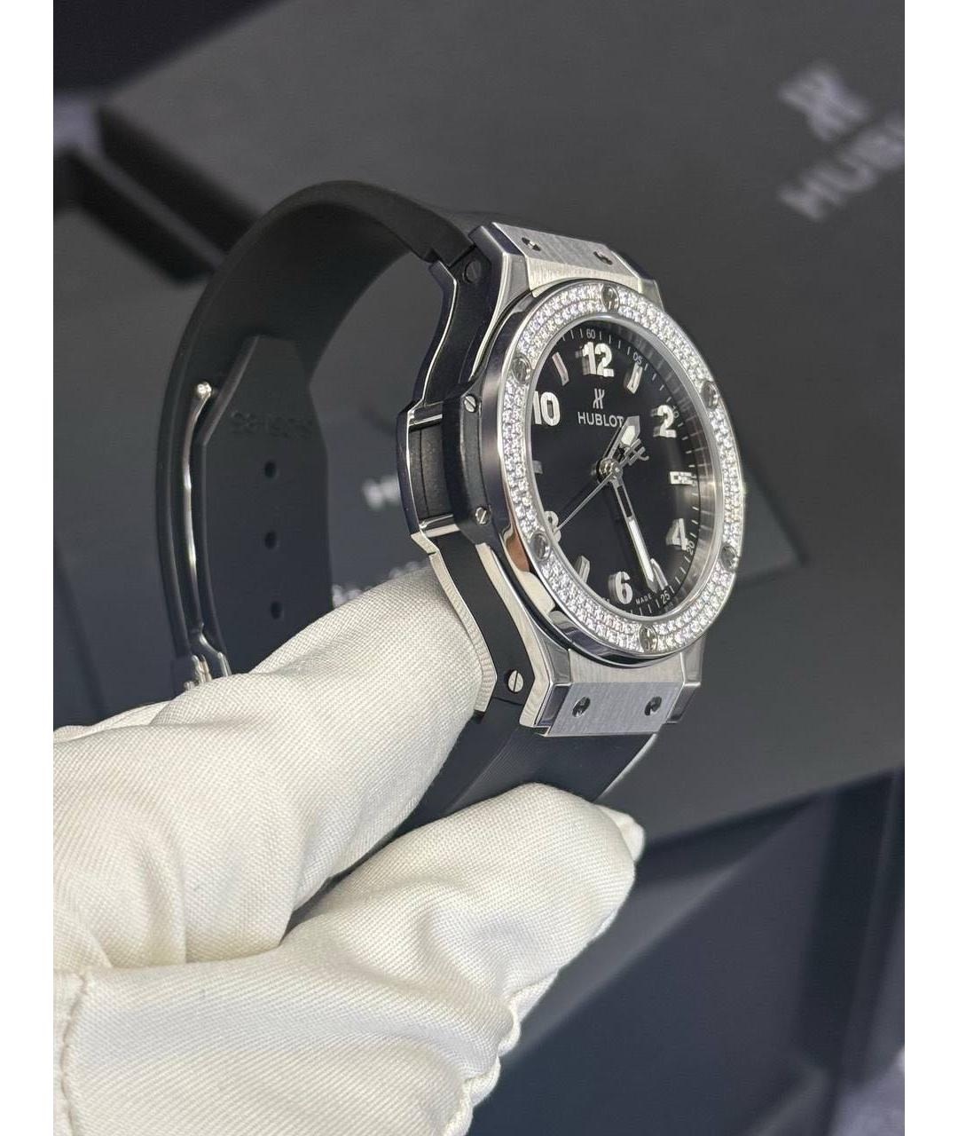 HUBLOT Черные металлические часы, фото 7