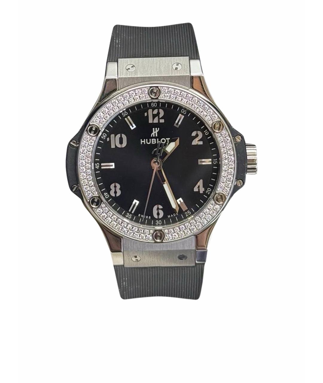 HUBLOT Черные металлические часы, фото 1