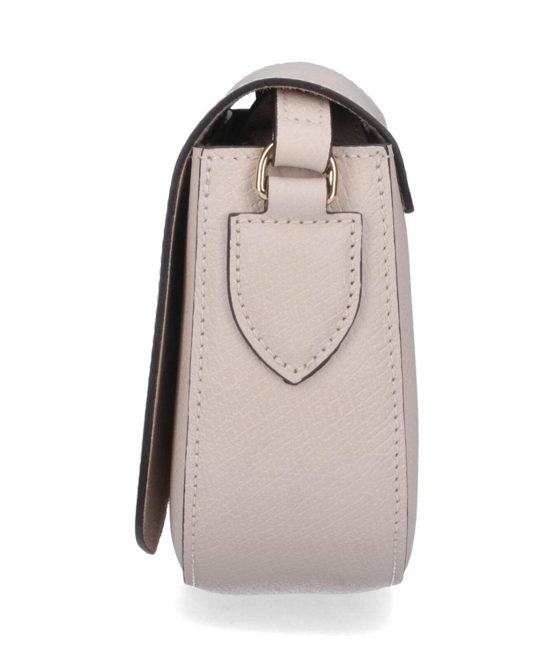 LONGCHAMP Белая кожаная сумка через плечо, фото 5