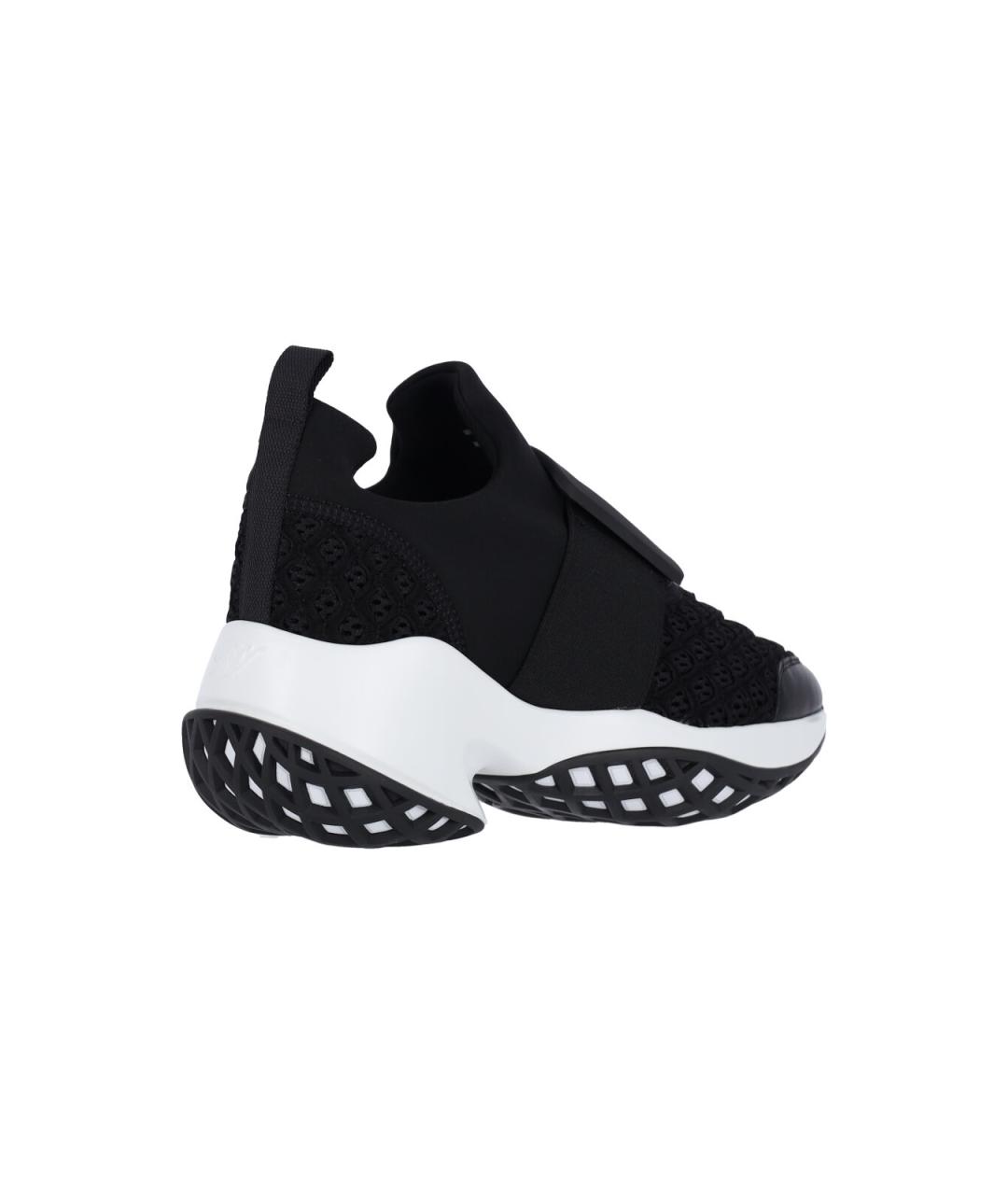 ROGER VIVIER Черные текстильные кроссовки, фото 4