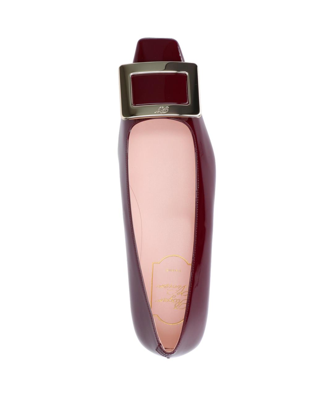 ROGER VIVIER Красные туфли из лакированной кожи, фото 5