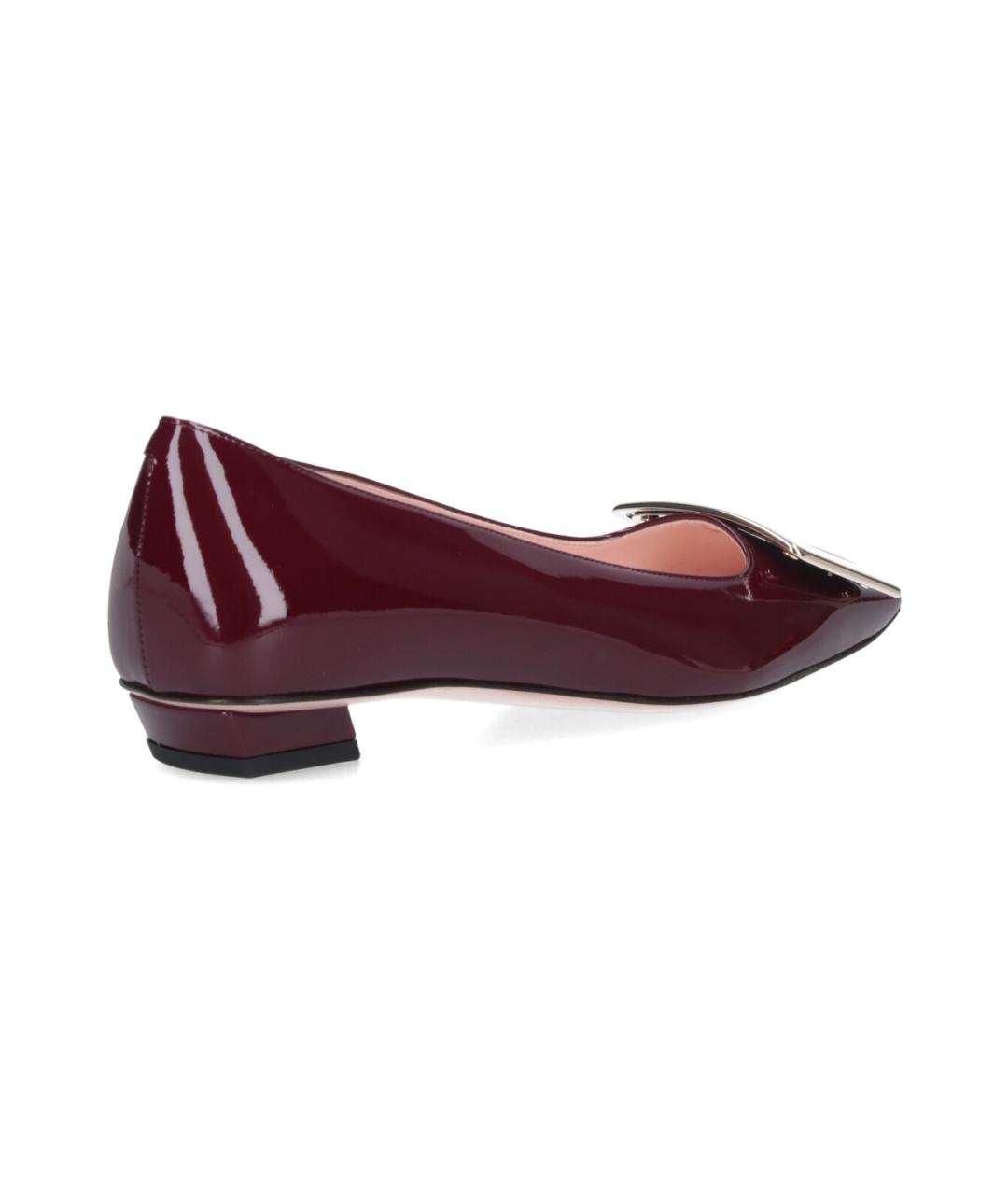 ROGER VIVIER Красные туфли из лакированной кожи, фото 4