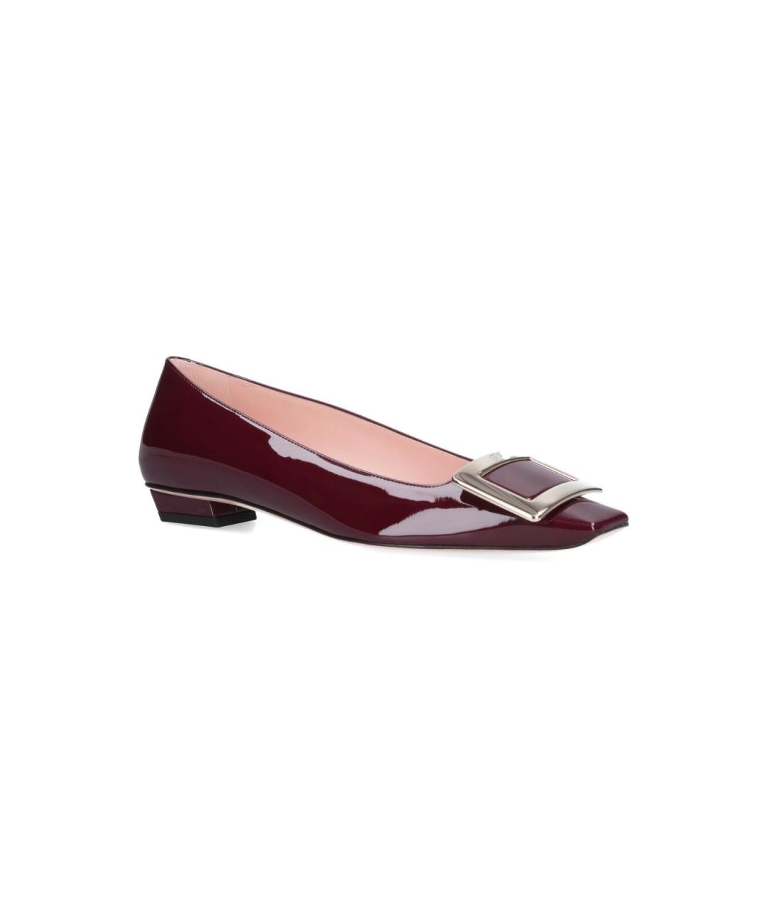 ROGER VIVIER Красные туфли из лакированной кожи, фото 2