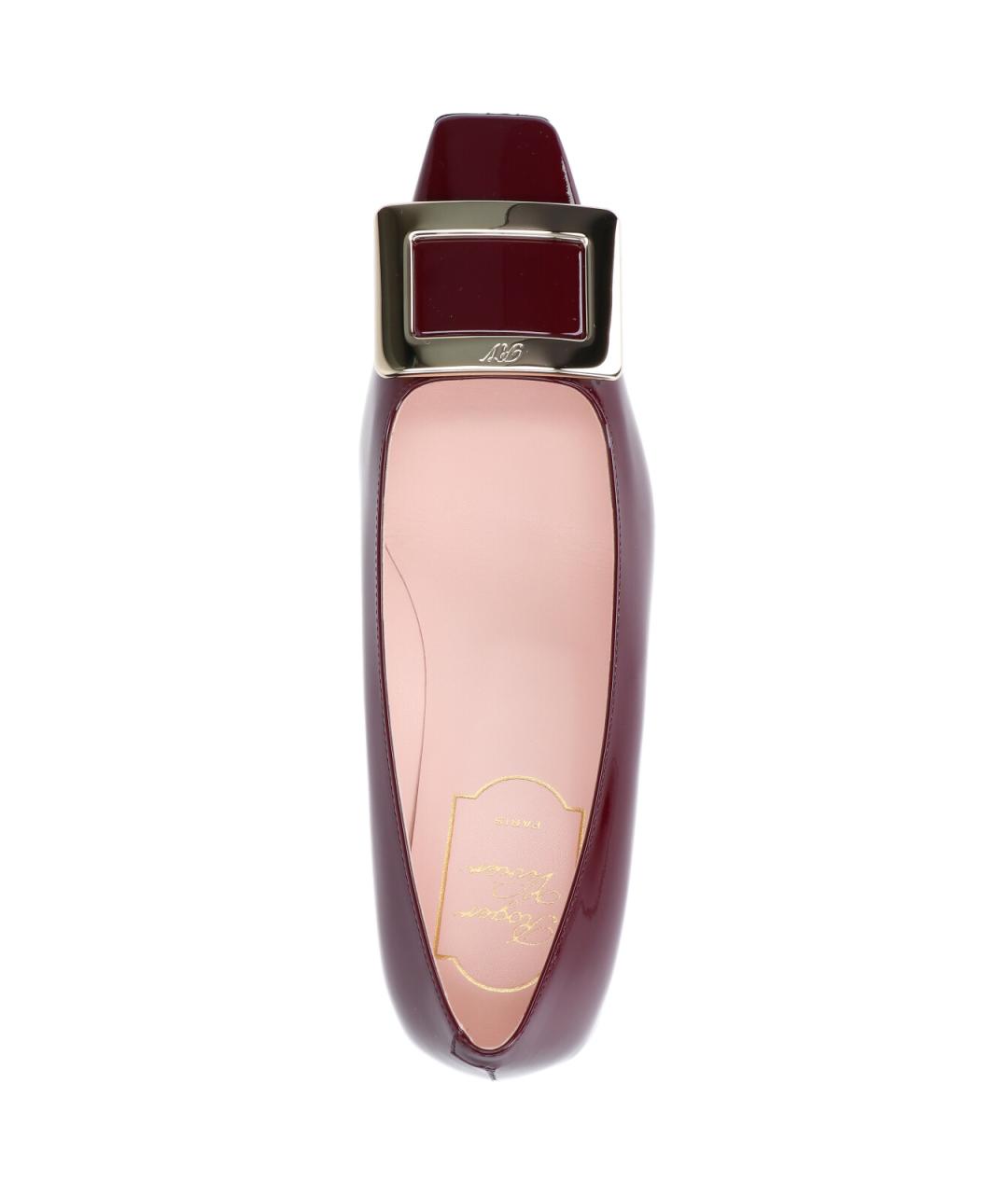 ROGER VIVIER Красные кожаные туфли, фото 5