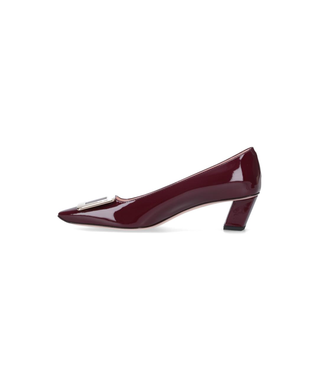 ROGER VIVIER Красные кожаные туфли, фото 3
