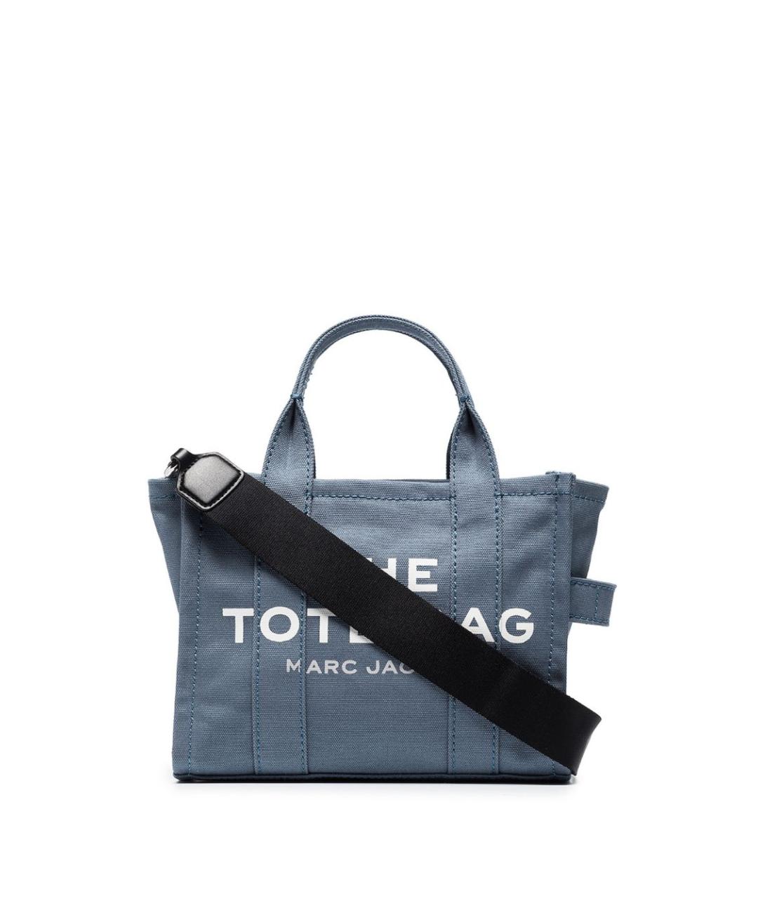 MARC JACOBS Голубая хлопковая сумка тоут, фото 1