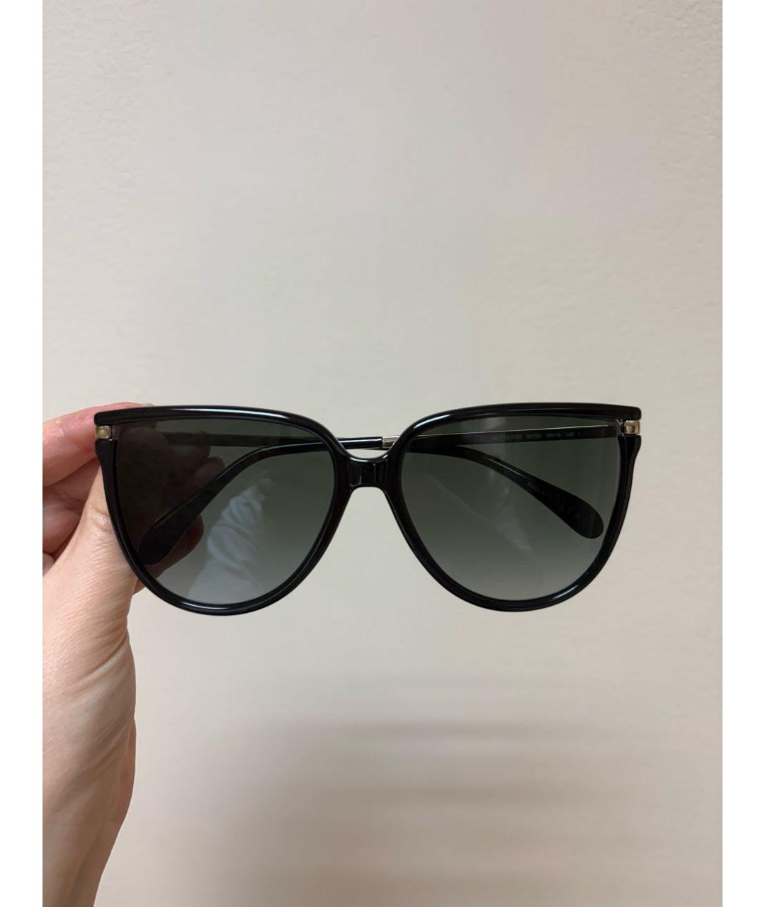 GIVENCHY Черные пластиковые солнцезащитные очки, фото 3