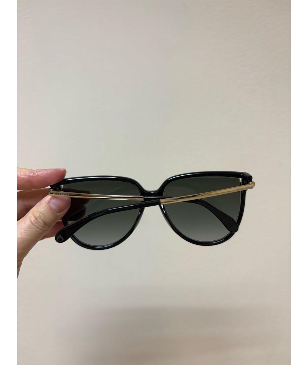 GIVENCHY Черные пластиковые солнцезащитные очки, фото 7