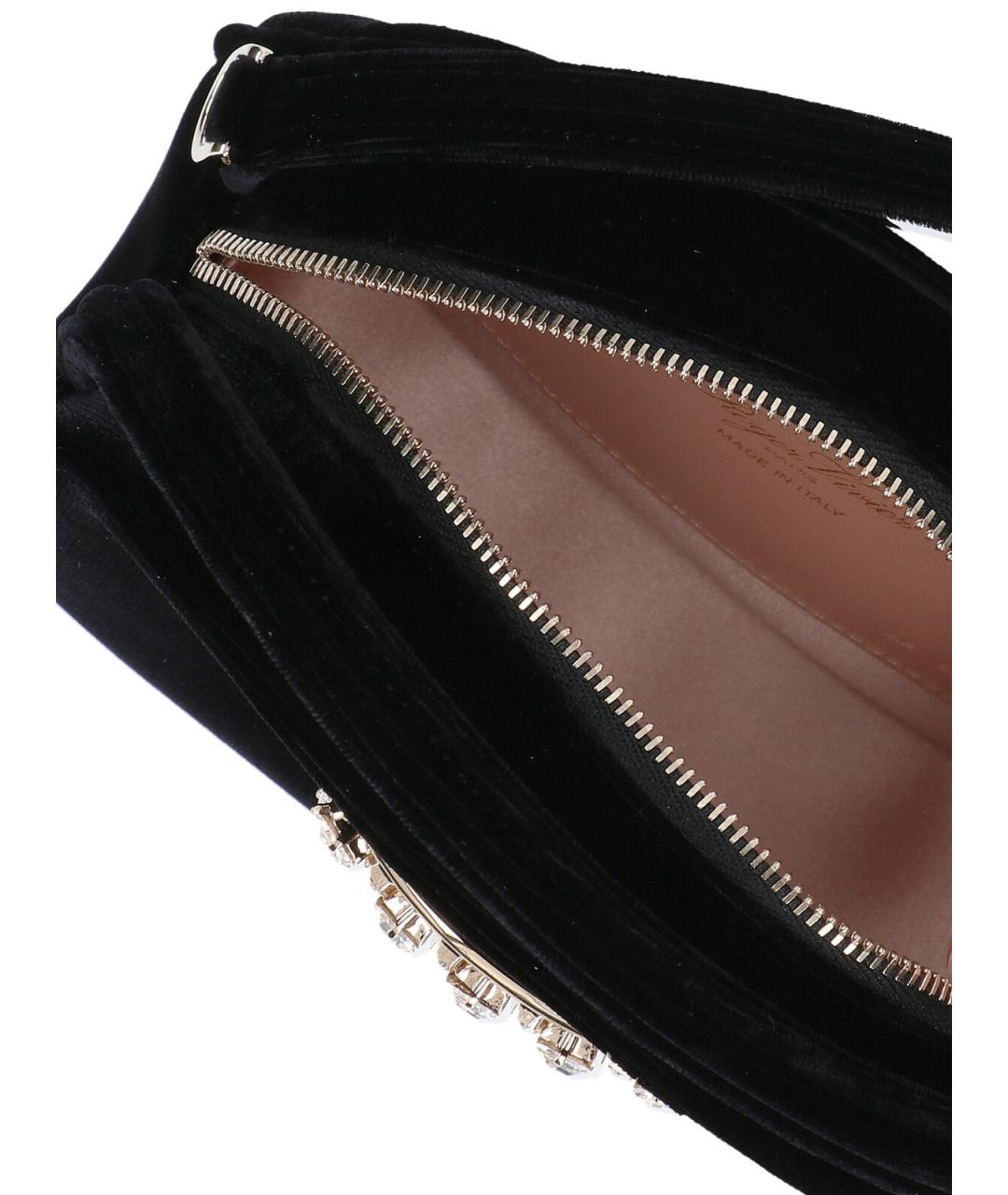 ROGER VIVIER Черная сумка с короткими ручками, фото 4