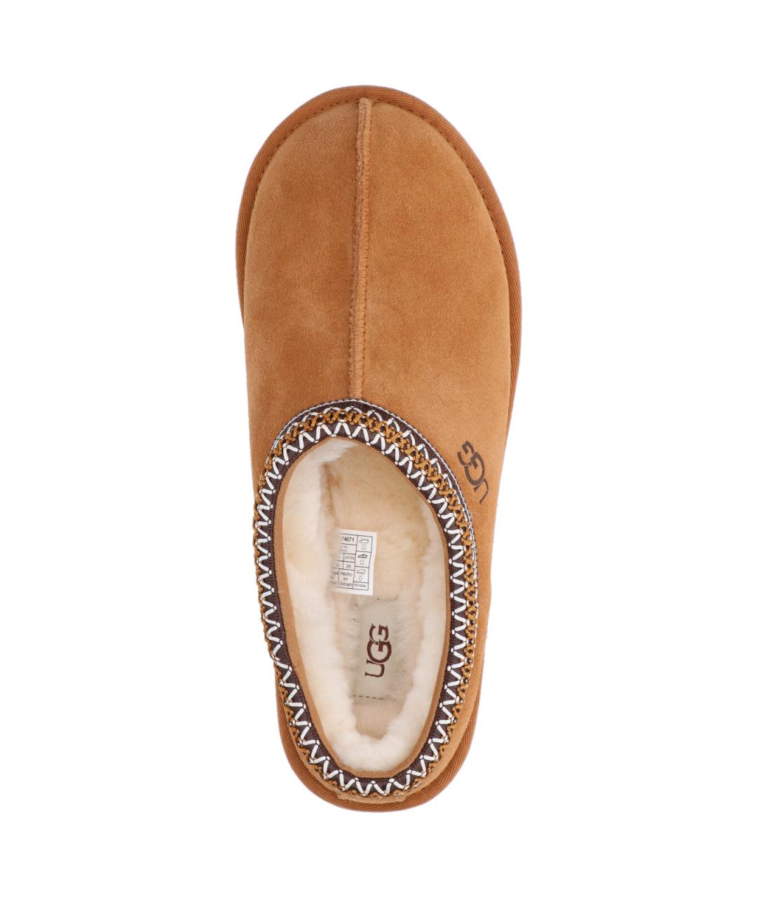 UGG AUSTRALIA Бежевые нубуковые низкие ботинки, фото 5