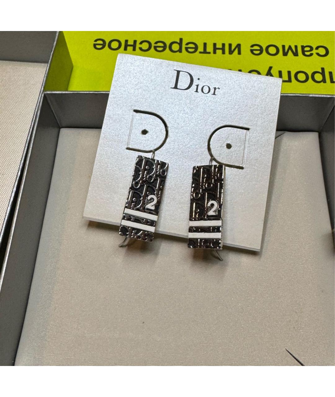CHRISTIAN DIOR Серебряные серьги, фото 5