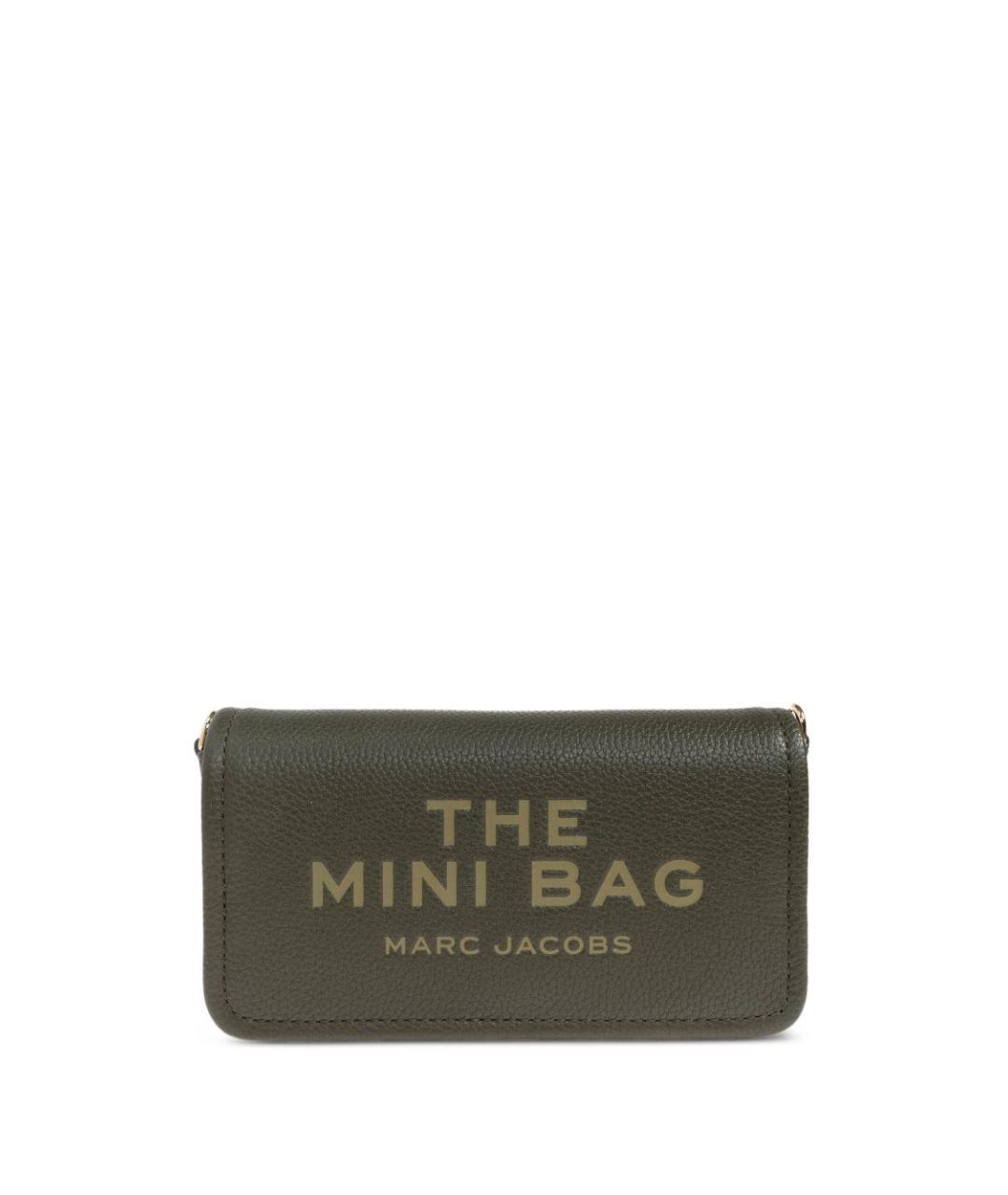 MARC JACOBS Зеленая кожаная сумка через плечо, фото 1