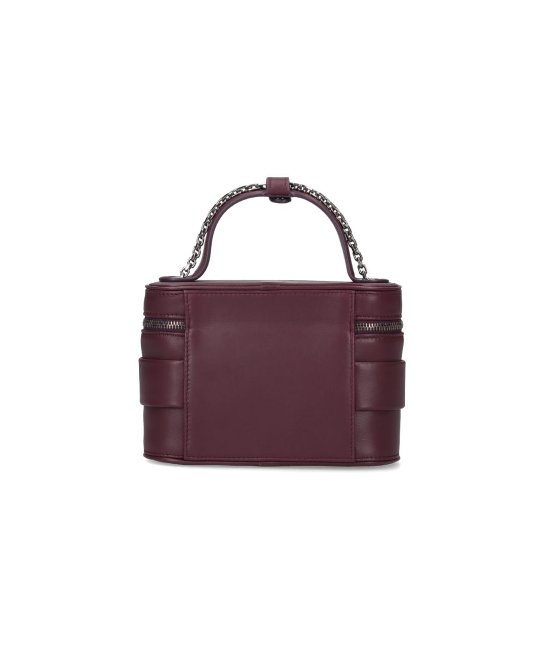 ROGER VIVIER Красная кожаная сумка с короткими ручками, фото 3