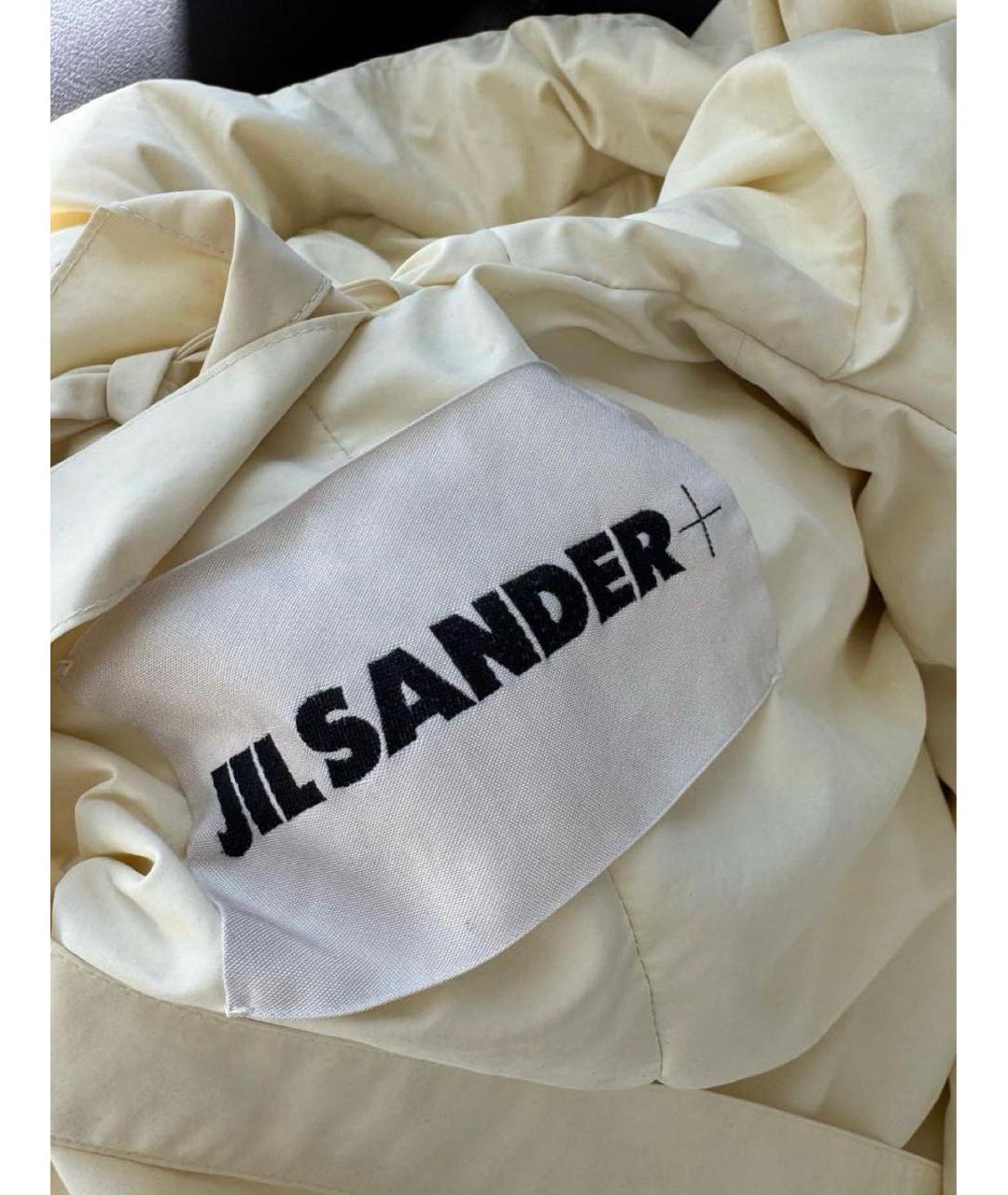 JIL SANDER Бежевый пуховик, фото 2