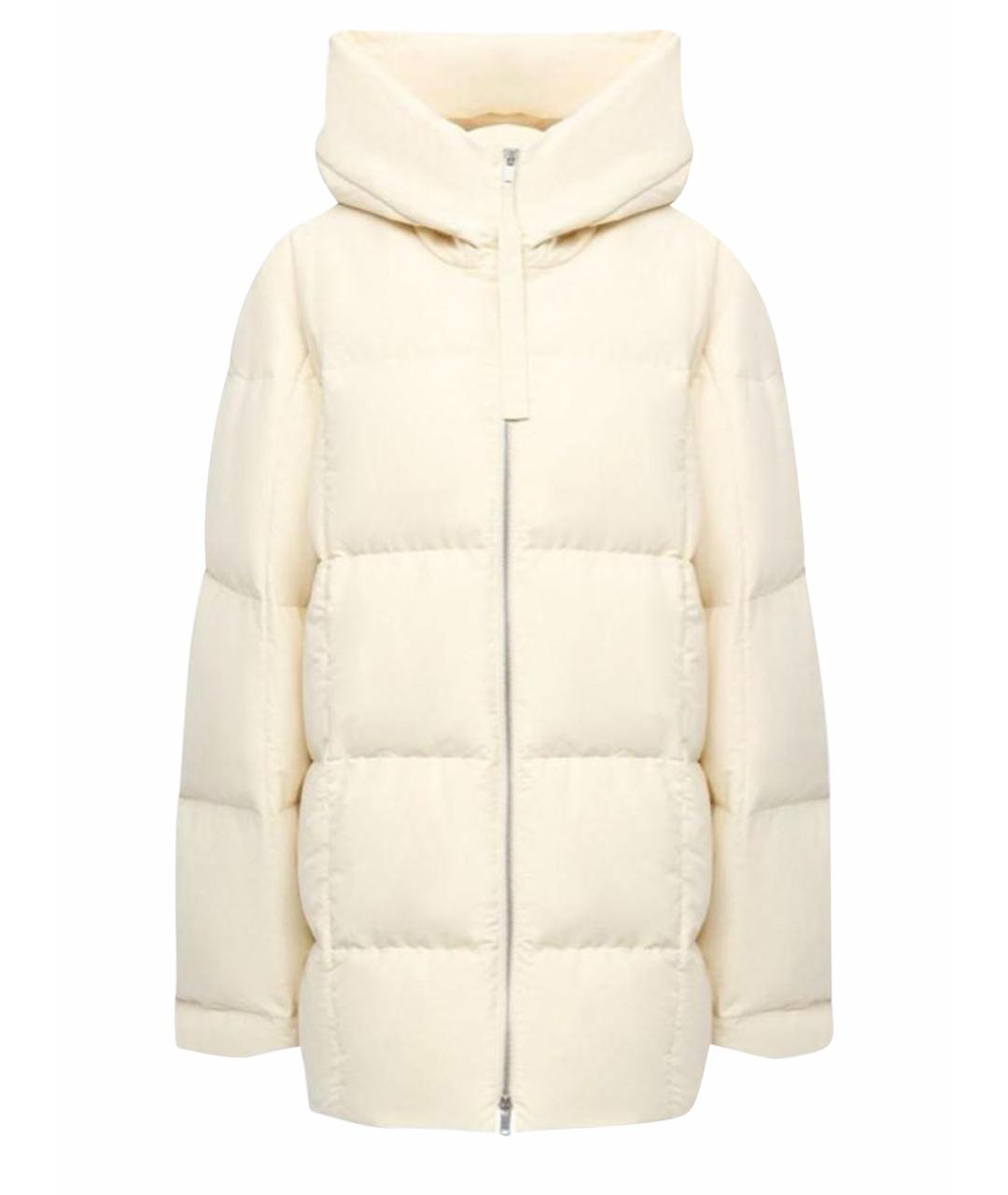 JIL SANDER Бежевый пуховик, фото 1