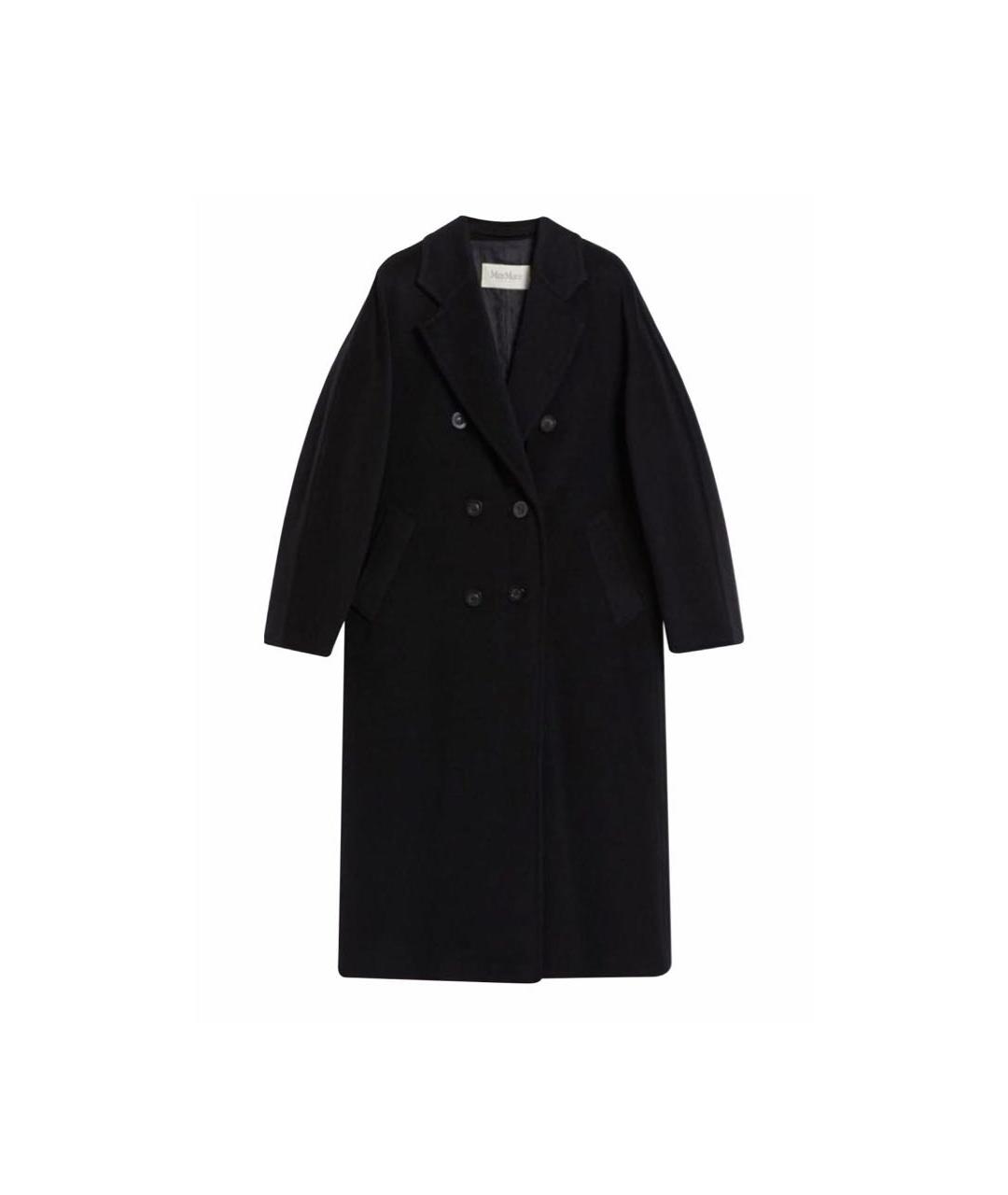 MAX MARA Черное шерстяное пальто, фото 9