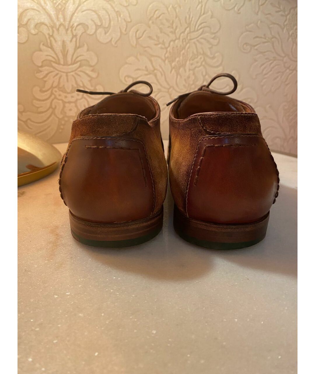 BERLUTI Коричневые замшевые туфли, фото 4