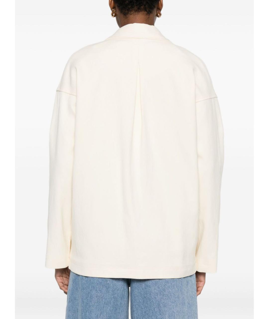 FORTE FORTE Белый жакет/пиджак, фото 5